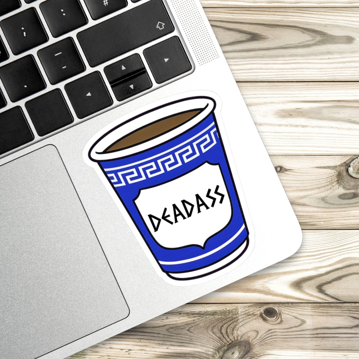 Classic NYC Coffee Cup Kiss-Cut Sticker