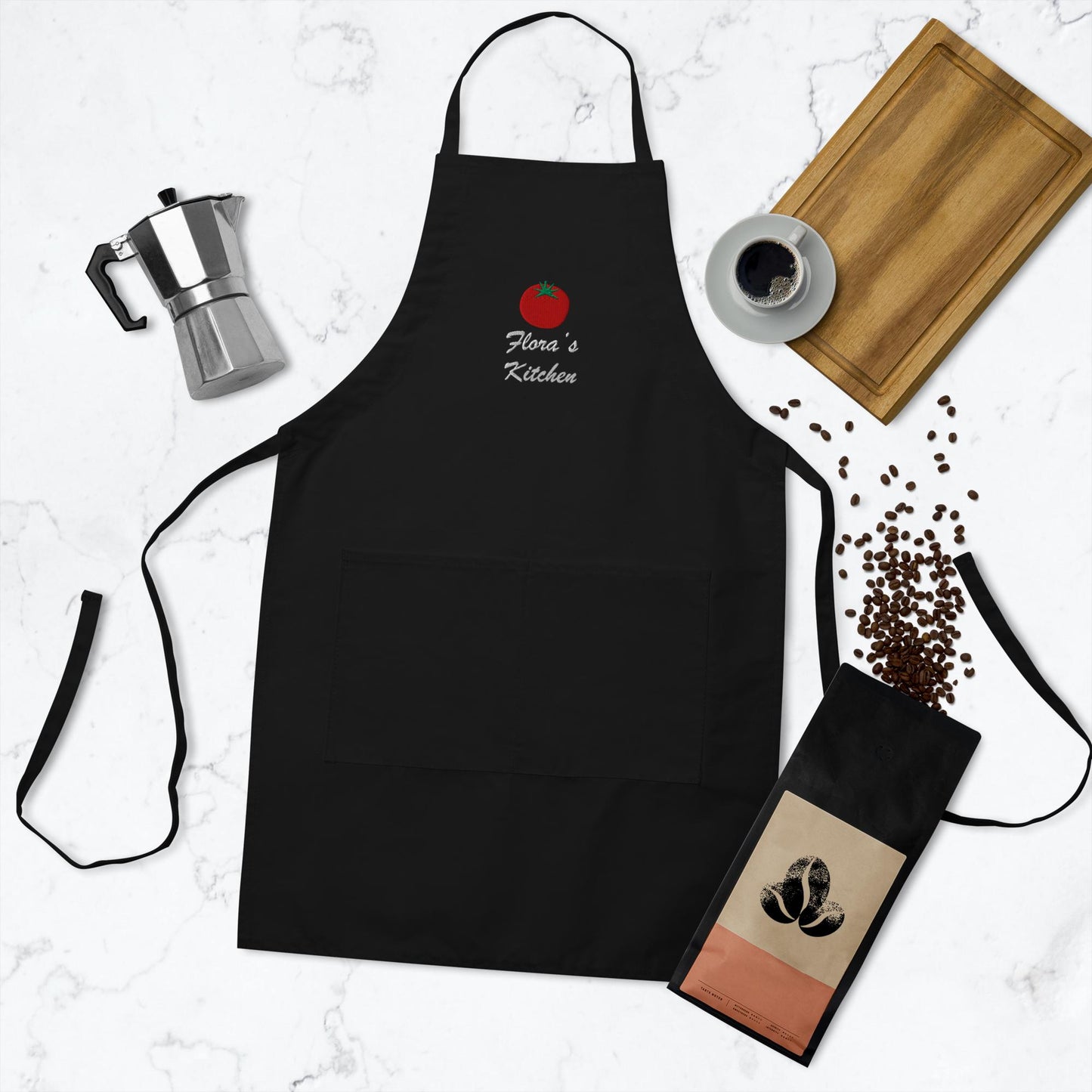 Personalized Embroidered Apron