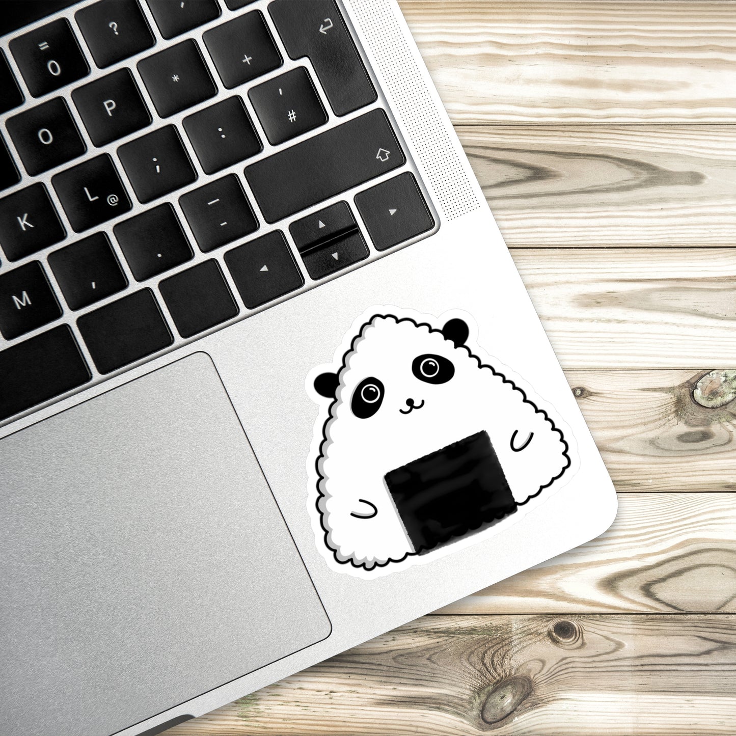 Kawaii Panda Onigiri Kiss-Cut Sticker