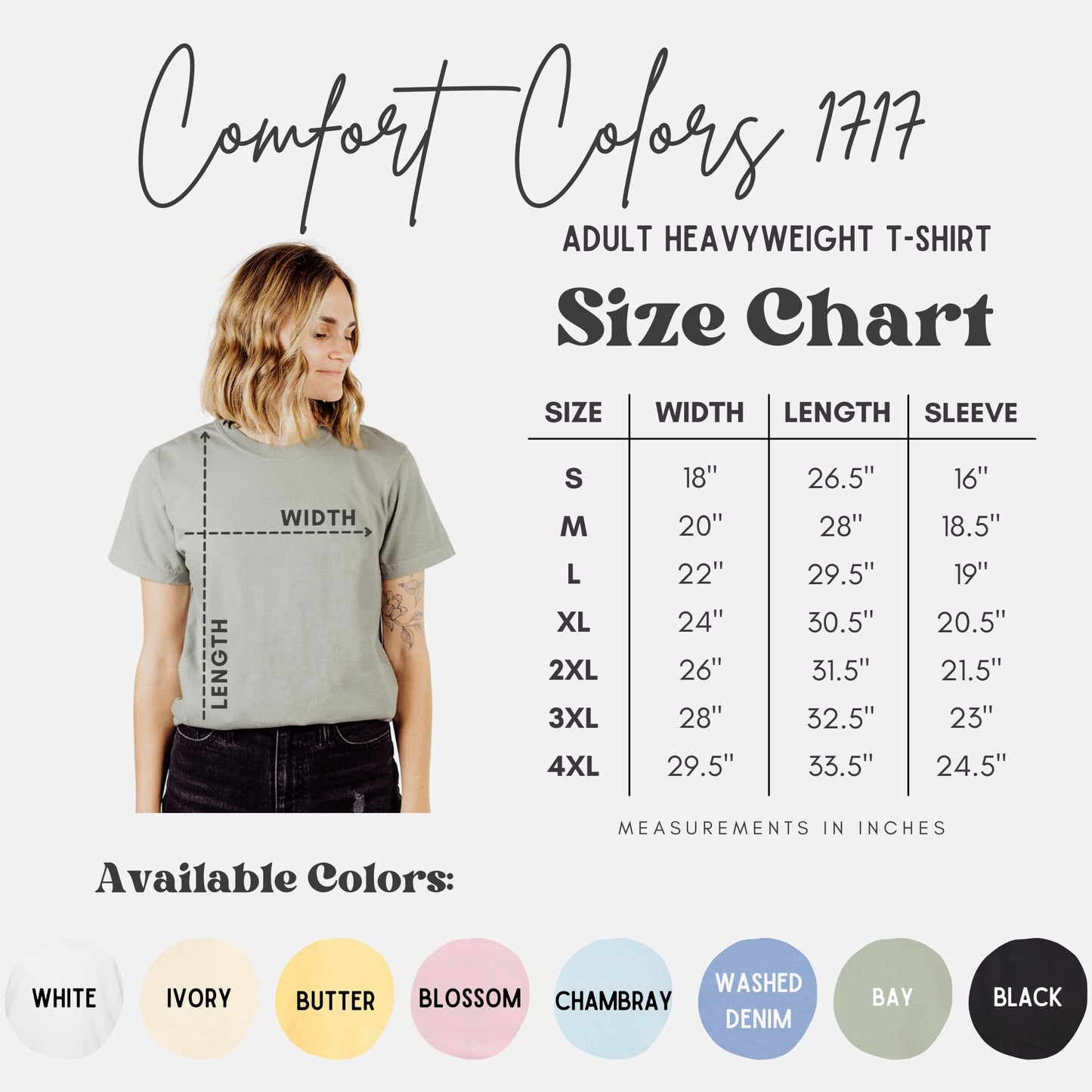 Embroidered Pickles Comfort Colors® T-shirt