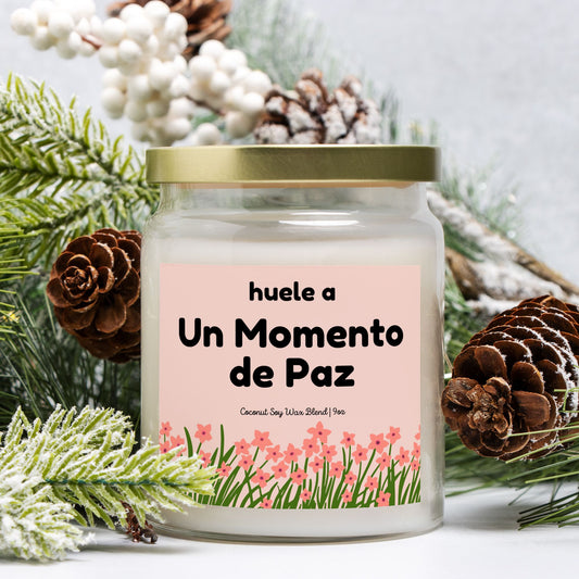 Un momento de paz – Vela de soja perfumada de 250 ml