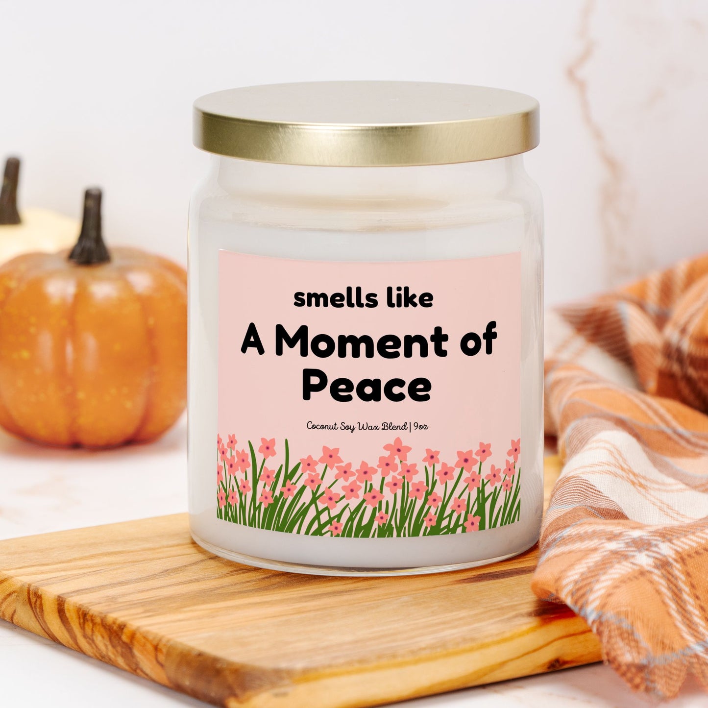 Un momento de paz – Vela de soja perfumada de 250 ml